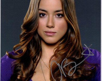 クロエ・ベネット 白黒写真 サイン入り 正規品 8x10 COA - Etsy 日本