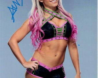 Alexa Bliss signed autographed 8x10 WWE Wrestler Wrestling photograph JSA