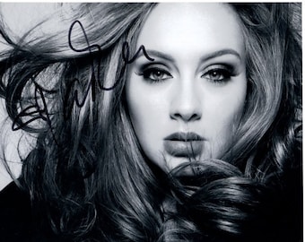 Adele signed autographed 8x10 photograph  COA