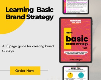 La migliore guida alla strategia per la creazione di contenuti/Guida al marchio forte, Guida al branding/Guida al marchio, Piano di marketing, Piano di branding, Guida al branding