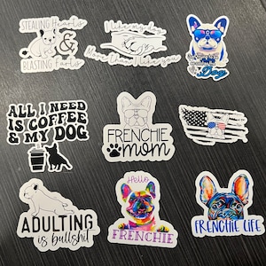 Frenchie Sticker Collection for French Bulldog Mama or lover