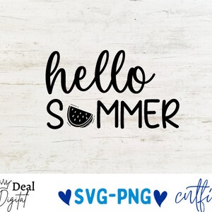 Hello Summer Svg, Summer Svg Bundle, Popsicle Svg, Summer Svg, Hello Summer Png, Hello summer popsicle Svg, Summertime Svg, Summer Sign Svg