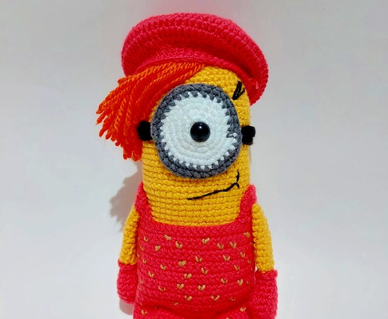 Minions Amigurumi Crochet Pattern Female Minion Character PDF Etsy