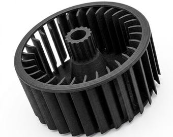 Ventilador de turbina de substituição para secadora de roupas Beko MCDD8WH – ABS, envio rápido FedEx