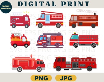 Feuerwehrauto Clipart, Feuerwehrauto Bilder, Feuerwehrauto png, Feuerwehrauto Clipart, Png JPG, Feuerwehrauto Bündel, Feuerwehrauto, Feuerwehrauto