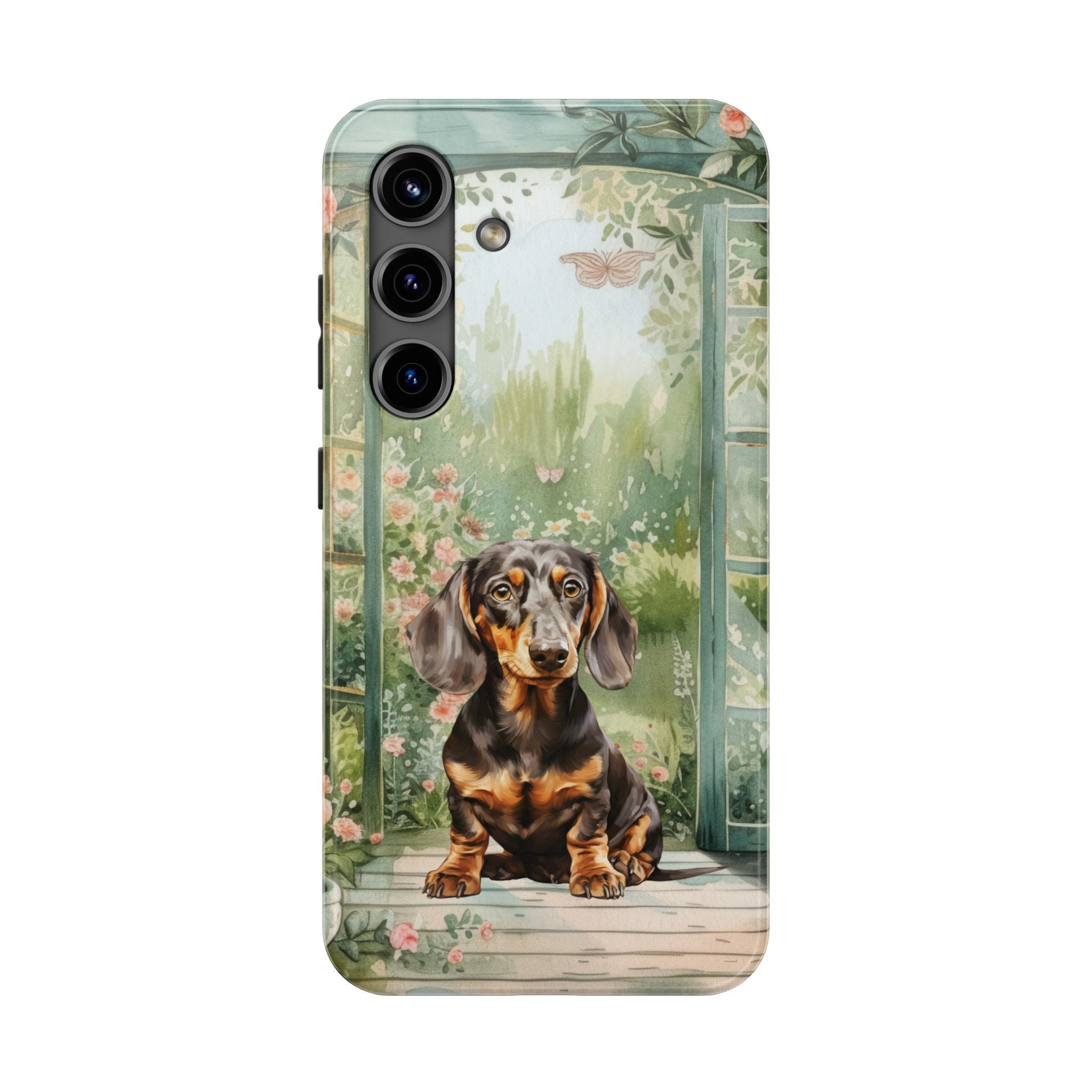 Dachshund iPhone Case, Dachshund Dog Phone Cover, Tough Case for iPhone