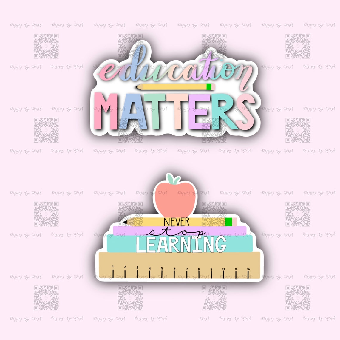 Teacher Digital Stickers Digital Planner Digital Scrapbook Etsy