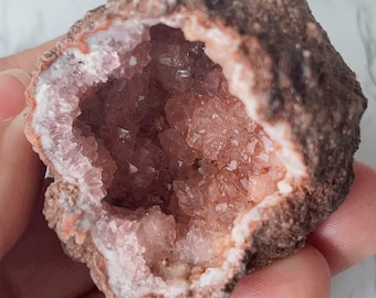 High Quality Pink Amethyst Geodes from Argentina, Pink Amethyst Cluster, Argentina Pink Amethyst, Pink Geode, Intuitively Selected