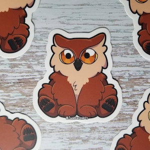 Owlbear Cub stickers