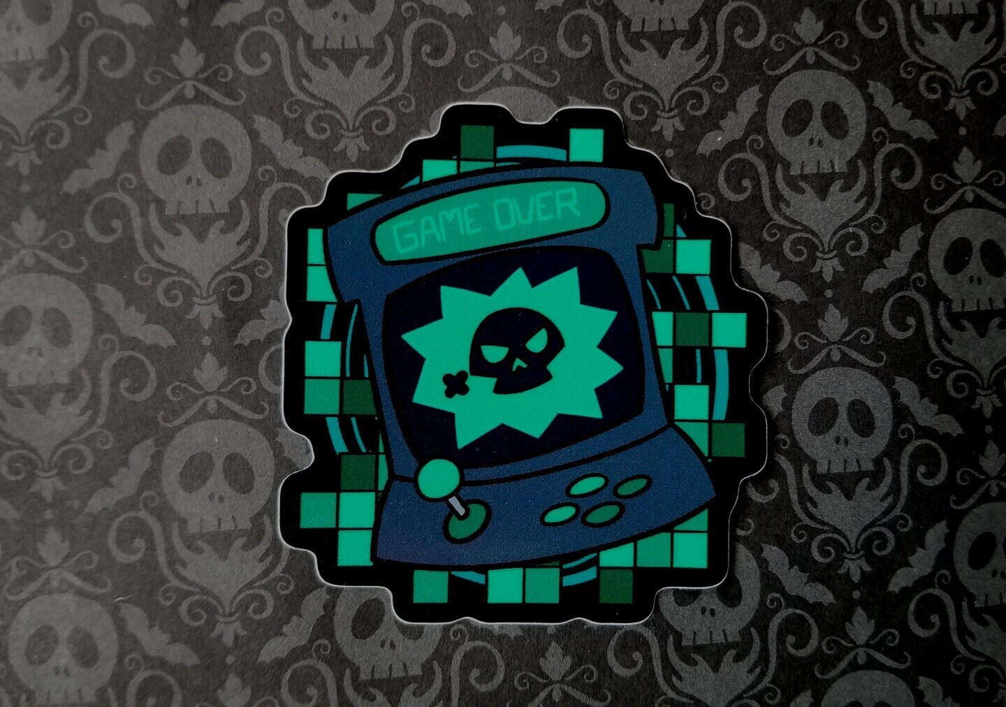 Game Over Arcade Sticker - Etsy