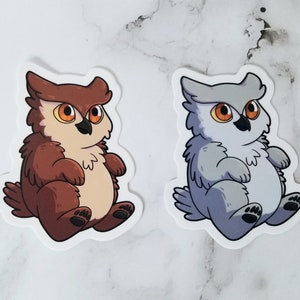 Cutie Creatures Owlbear Stickers