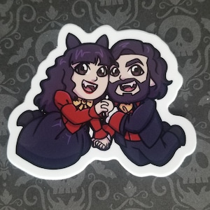 Laszlo & Nadja sticker