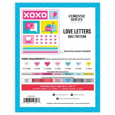 Love Letters Quilt Pattern - Etsy