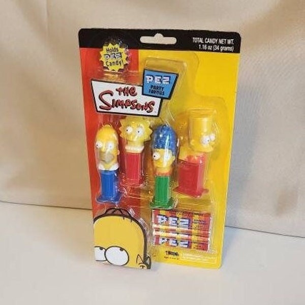 Simpsons Party Favor Mini Pez Dispensers