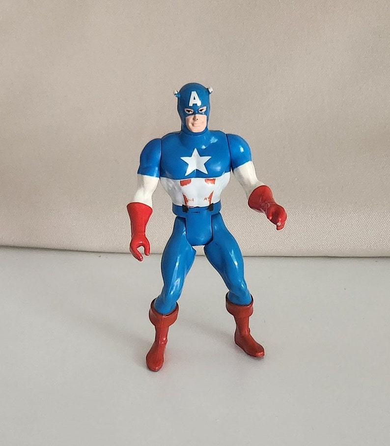 Captain America Secret Wars Marvel Actionfigur (1984) bild 1