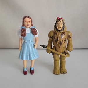50th Anniversary Dorthy and Cowardly Lion Wizard of Oz Action Figures