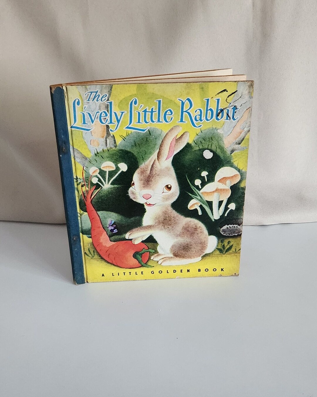 The Lively Little Rabbit Little Golden Book (first Printing) - Etsy