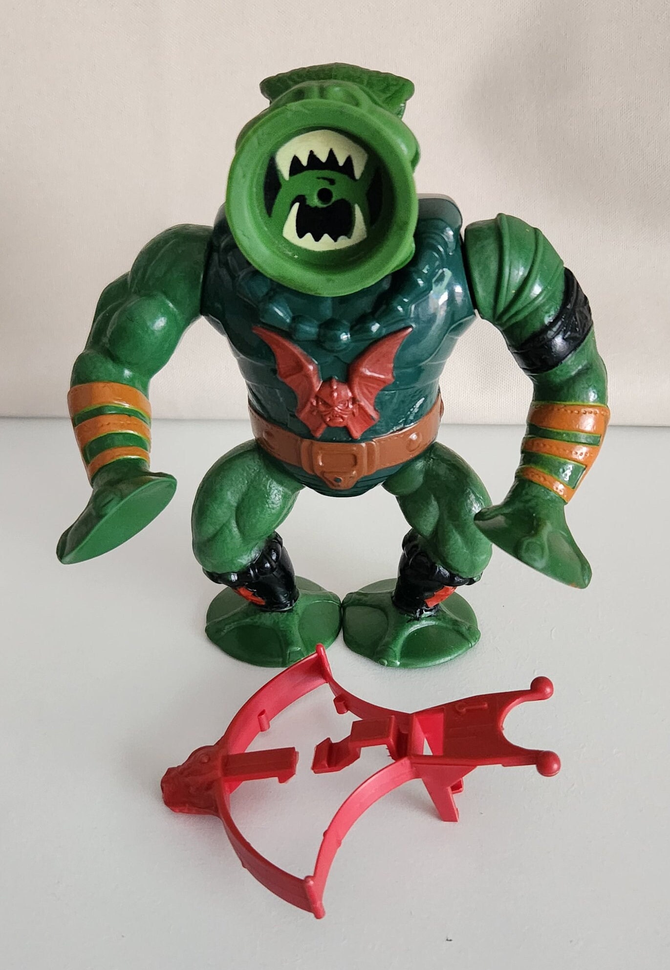 Figurine D'action He-Man Masters Of The Universe Vintage 1982 - Tête Souple - Fabriquée à Taïwan