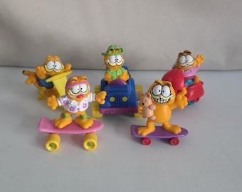 ヴィンテージ ガーフィールド ハッピーミール おもちゃ 1989年