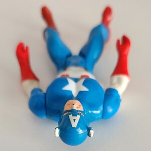 Captain America Secret Wars Marvel Actionfigur (1984) bild 7