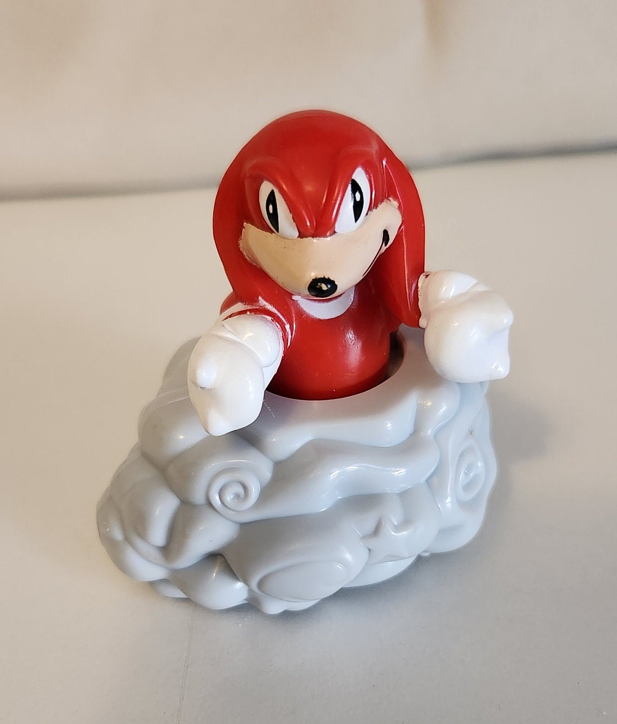 Sonic The Hedgehog Carrinho do Knuckles Metal Diecast - Vermelho