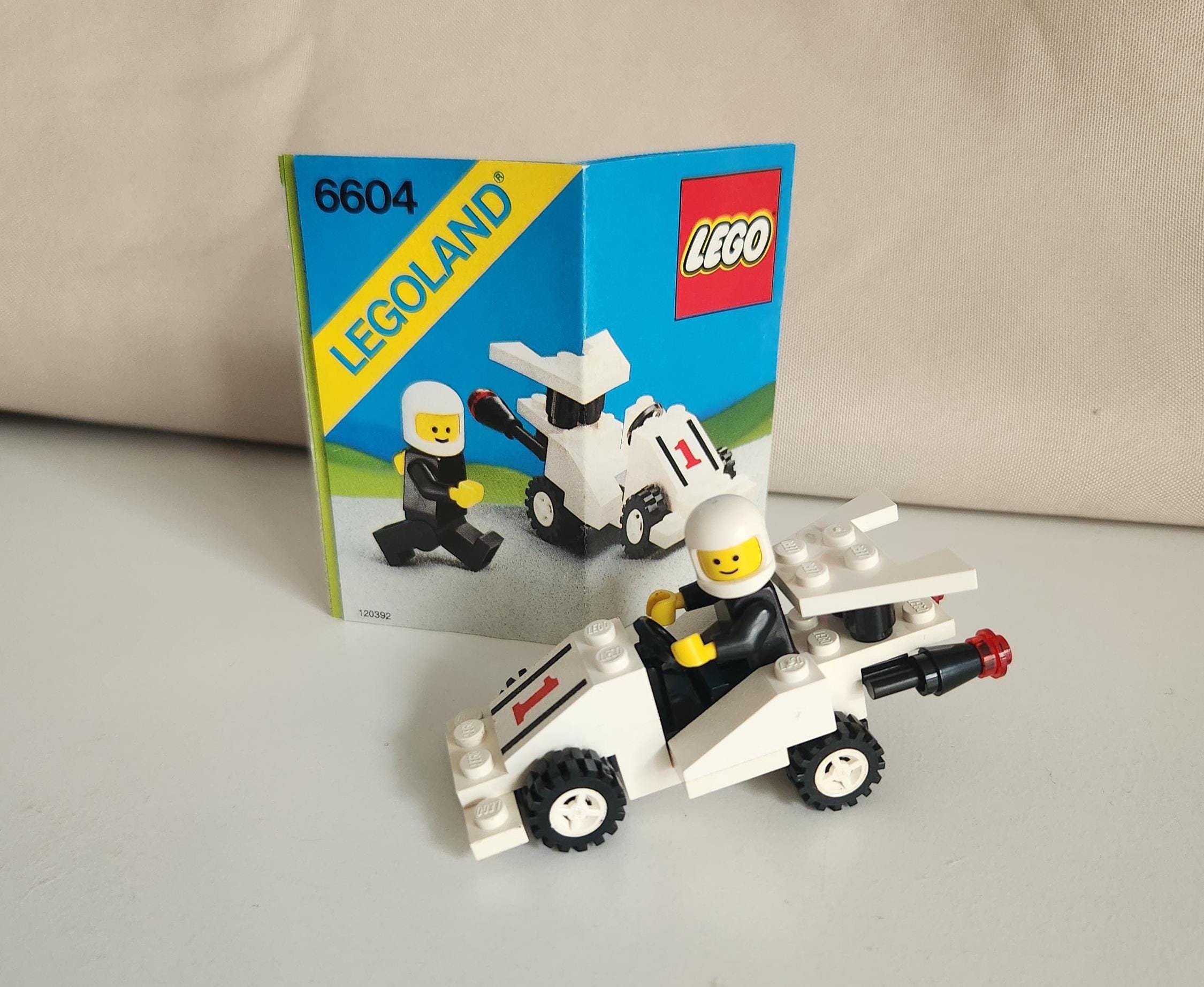 Formula 1 Racer Vintage Lego Land System (6604) - Etsy