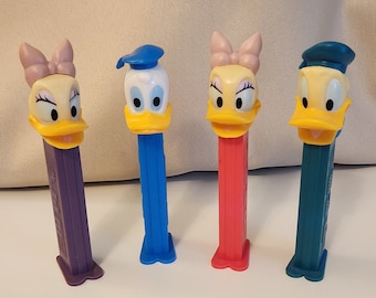 ヴィンテージ 本物 ディズニー PEZ ドナルドダックまたはデイジー