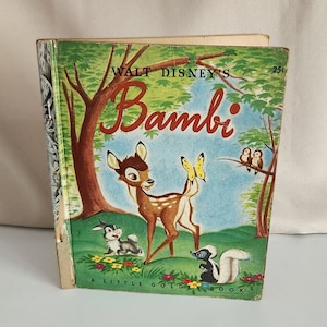 Walt Disney&#39;s Bambi Little Golden Book (1948)