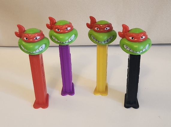 TMNT Tortues Ninja  Nickelodeon 2012  - Set De 4 Distributeur PEZ Collectibles  P Image 544316 Grande