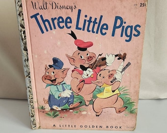 Walt Disney's Three Little Pigs Little Golden Book (1948)