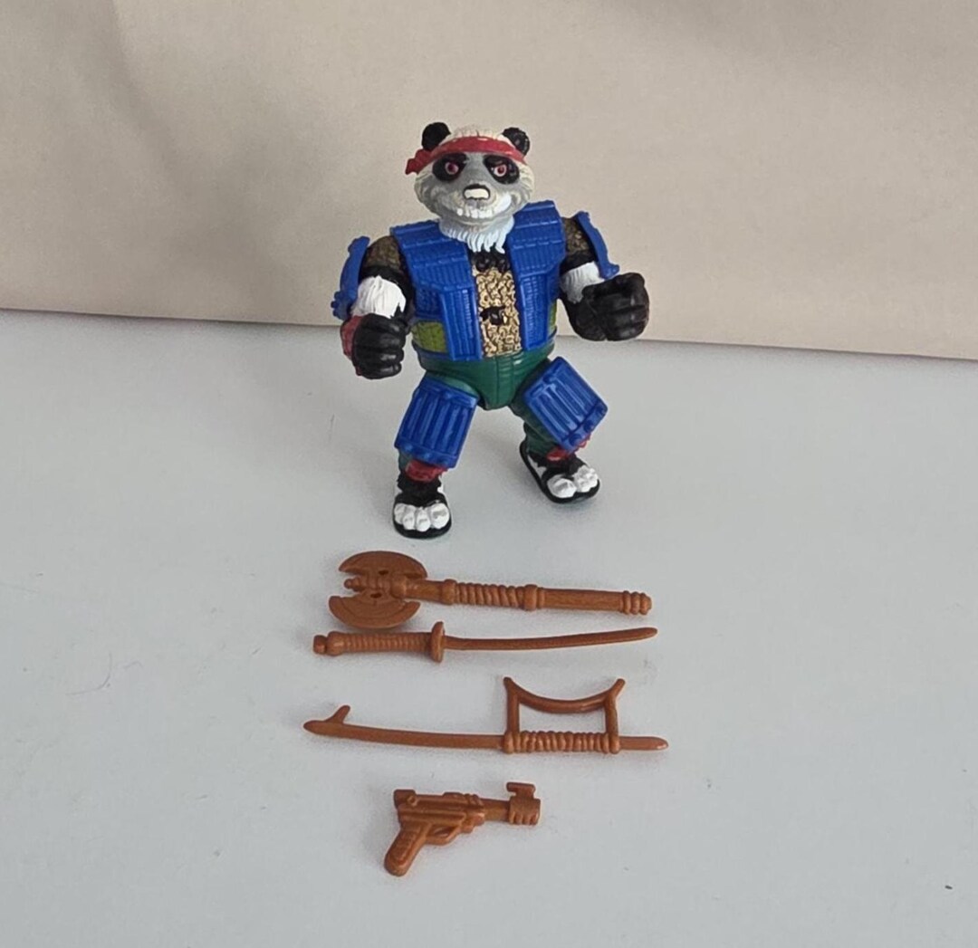 Complete Panda Khan From Teenage Mutant Ninja Turtles Action