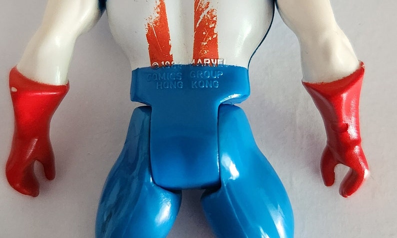 Captain America Secret Wars Marvel Actionfigur (1984) bild 5