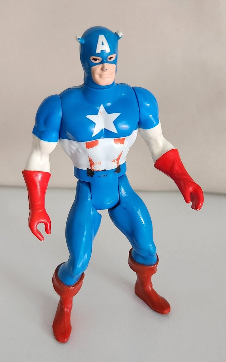 Captain America Secret Wars Marvel Actionfigur (1984) bild 2