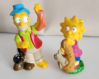 VTG 2002 Burger King Simpsons Halloween Light up Collection Kids