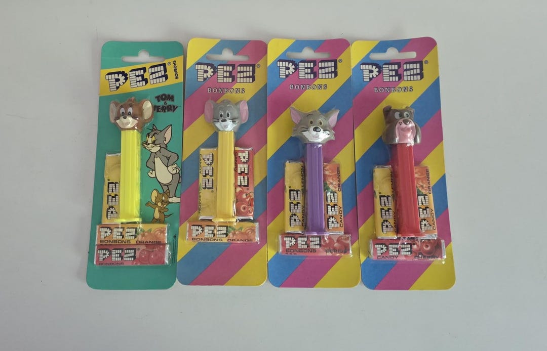 トムとジェリー ペッツシリーズ ボンボンミントカード付き (米国以外で