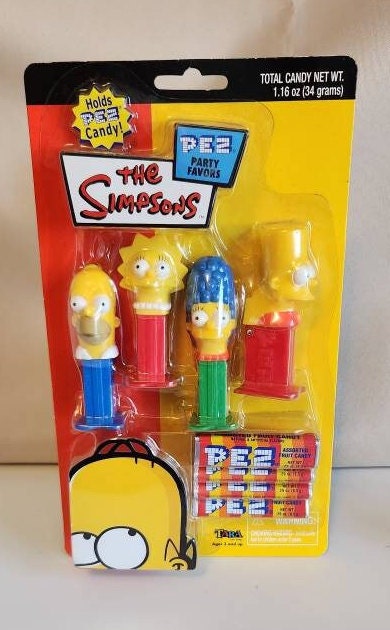 Simpsons Party Favor Mini Pez Dispensers - Etsy