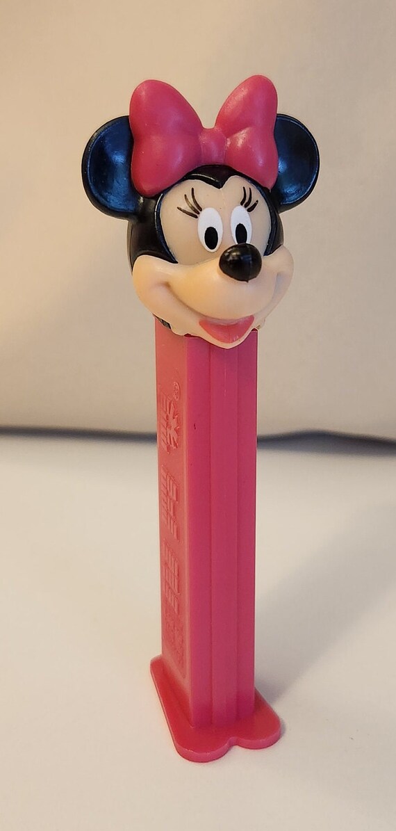 ジャンボペッツ　ミニー　Jumbo PEZ dispenser Disney Minnie Mouse Disney Pez - Etsy