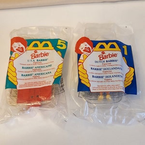 Barbie&#39;s From Around the World McDonald&#39;s Happy Meal Toys