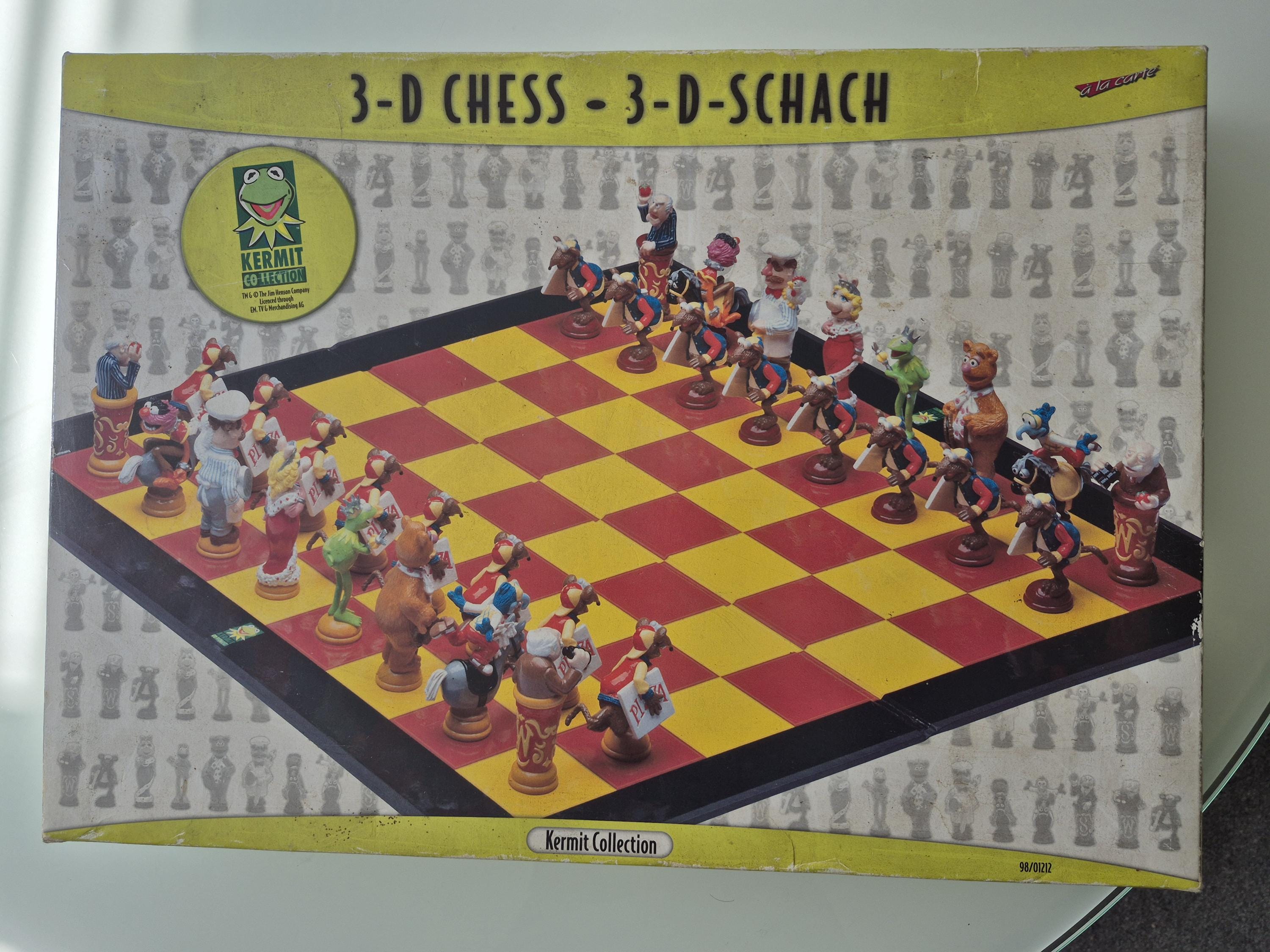 希少　カーミット　コレクション　3D チェスセット