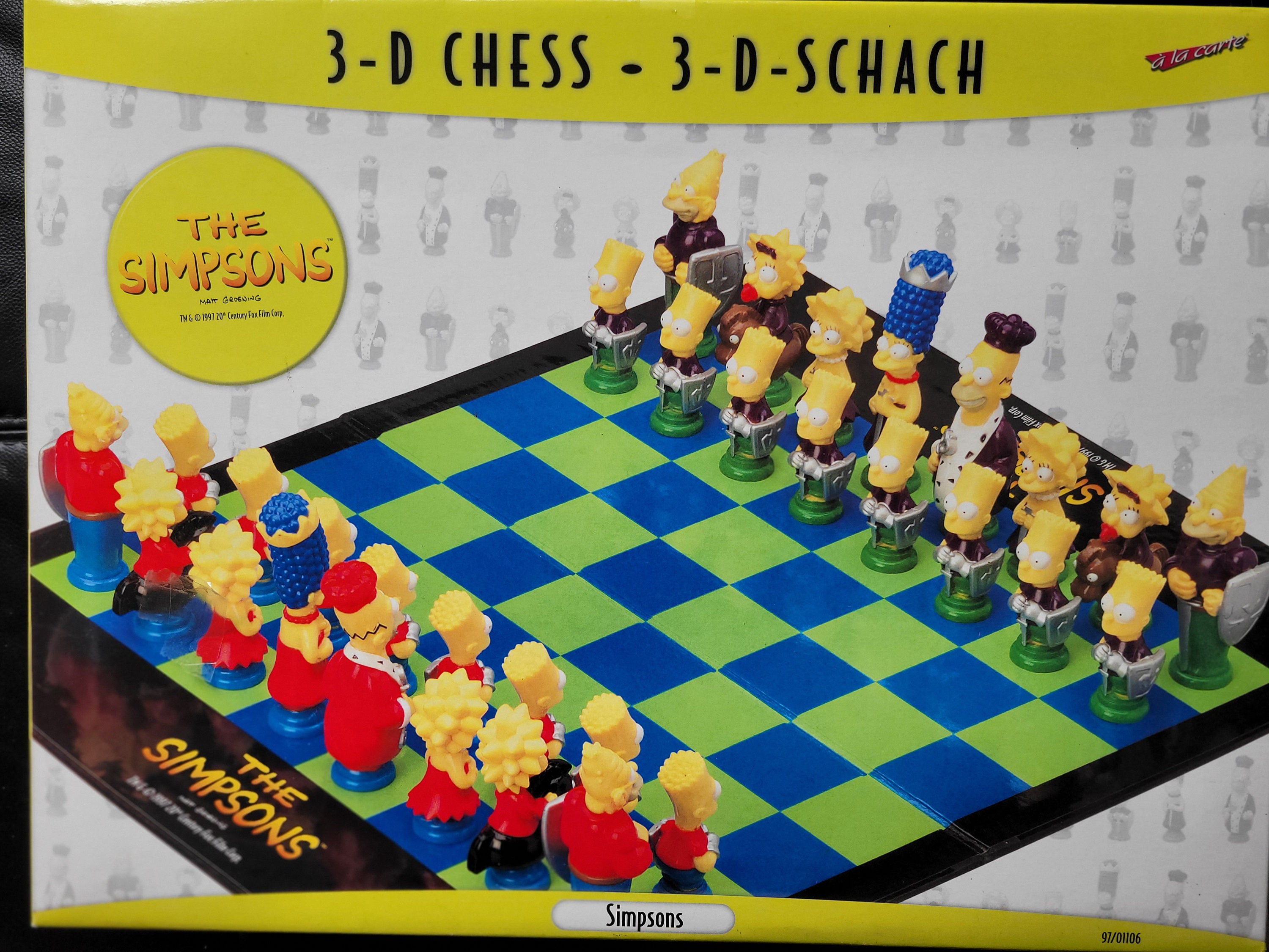 Cardinal 3 Games in 1 Set, Travel Tin, Open Box, Checkers, Chess