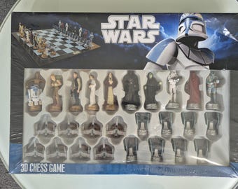 Rare Vintage Star Trek 3-D Chess Game the Next Generation Schach