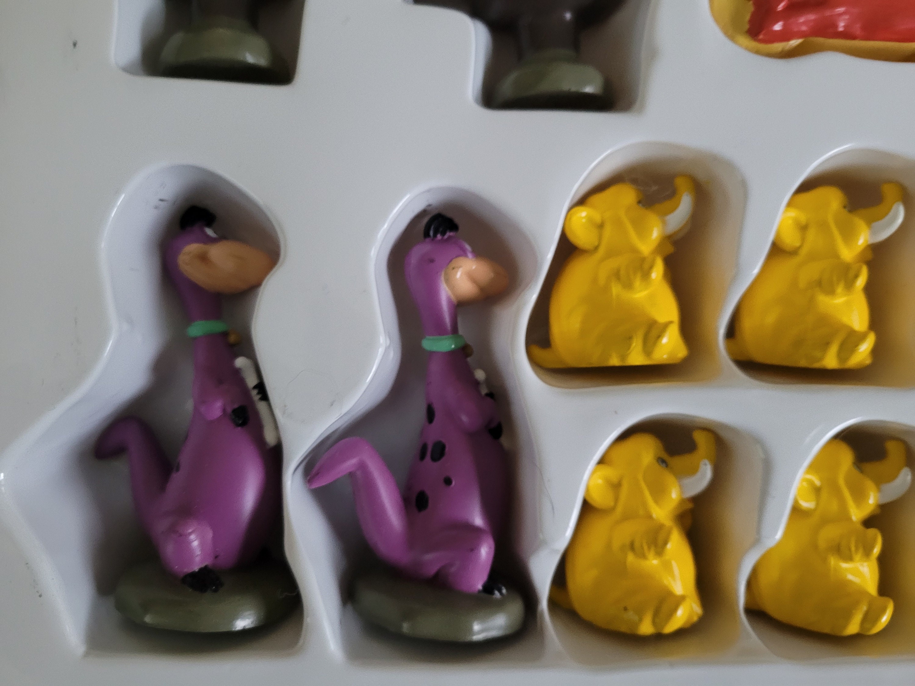Jeu D'échecs 3D Vintage – Les Pierrafeu (The Flintstones) – 1993 – Occasion