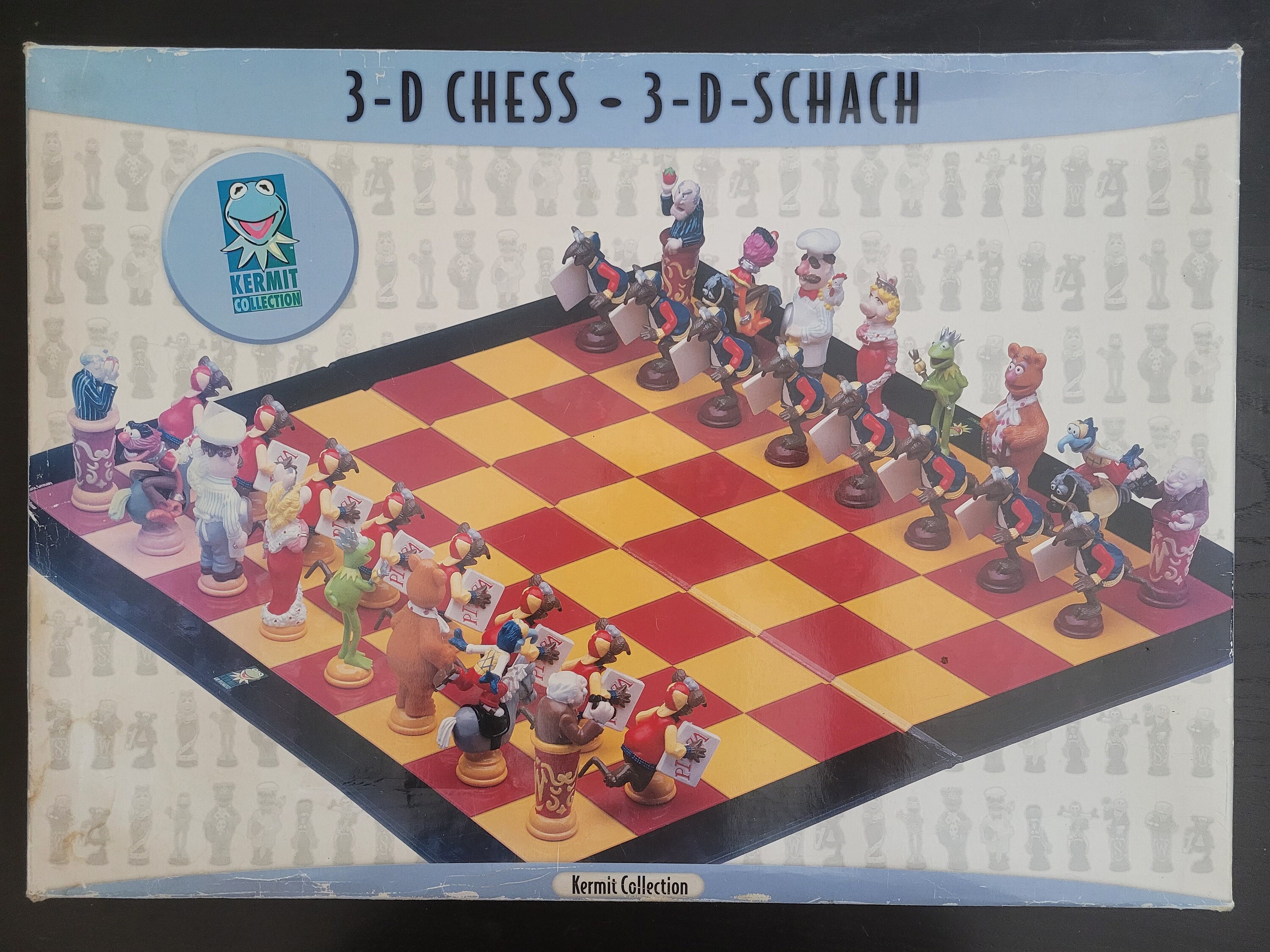 Chess Game 3D Chess Game Muppets Kermit Collection Chess - Etsy