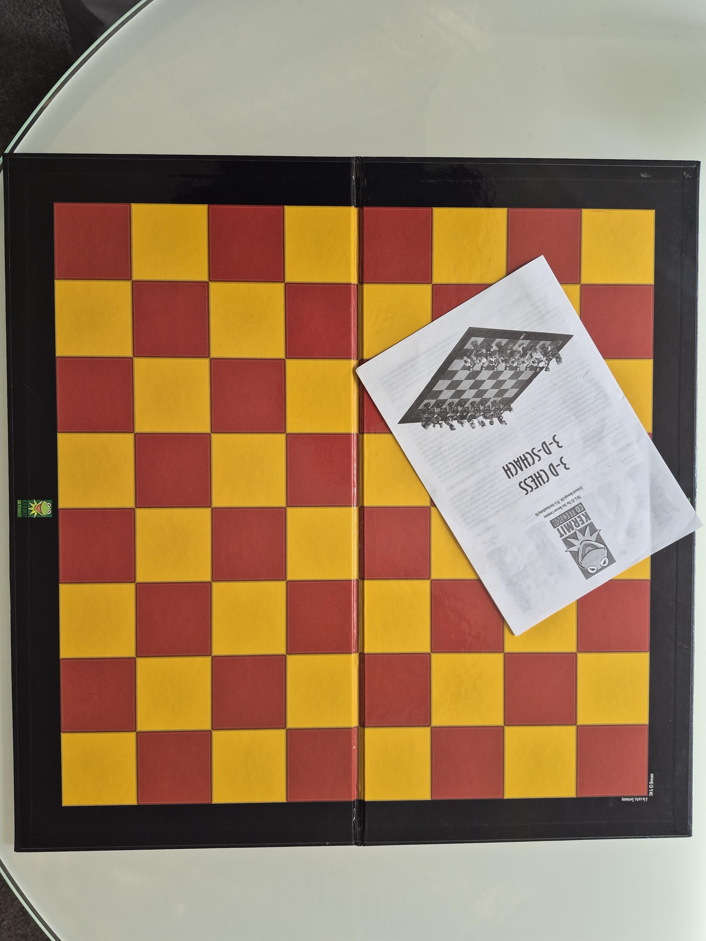 Chess Game - 3D Chess Game Muppets - Kermit Collection Chess