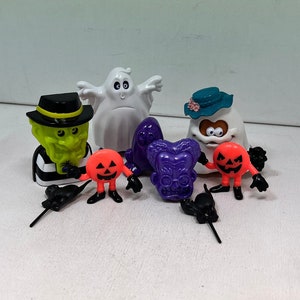 90s McDonald’s Halloween Happy Meal Toys – Vintage Lot of 8 Spooky Collectibles