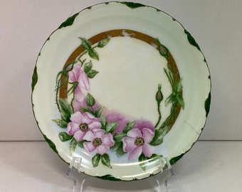 Antique R.C. Bavaria 'Versailles' Dogwood Floral Plate