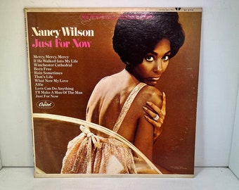 1967 Nancy Wilson Just for Now Capitol ST-2712 Vinyl LP Jazz Soul Mercy Mercy Mercy Born Free