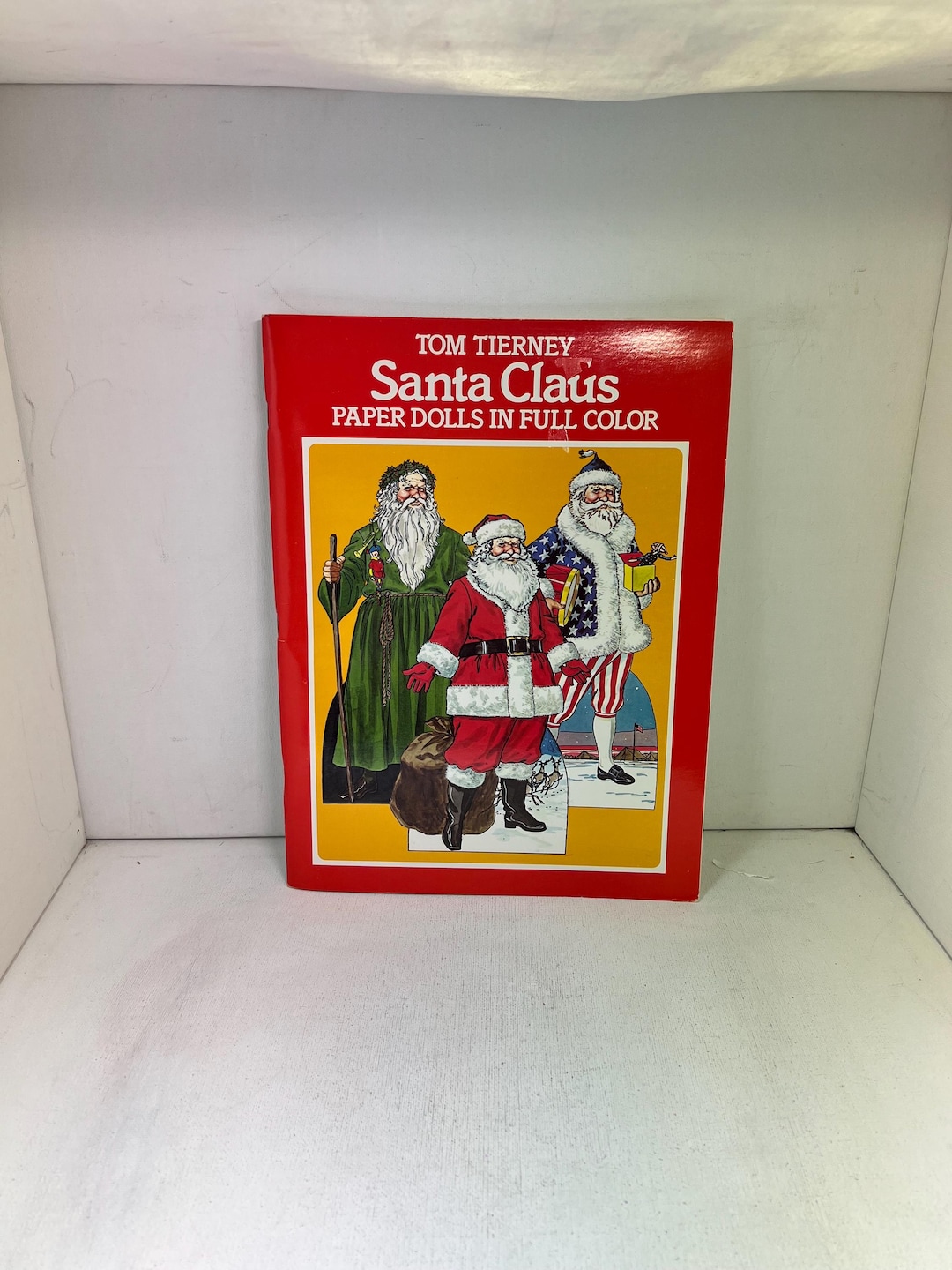 1983 Santa Claus Paper Dolls by Tom Tierney – Uncut Dover Vintage ...