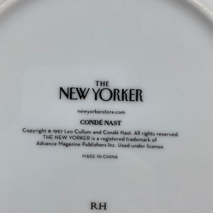 1997 New Yorker Cartoon 'Funny Fish' Collector's Plate image 8