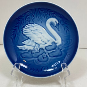 1976 Bing & Grondahl Mother&#39;s Day Swan Plate 5.75&quot;